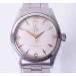 Tudor, Oyster Royal gent's manual wind shock resistant stainless steel wristwatch, 1958/1960,