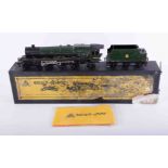 Bassett-Lowke, Princess Royal scale class locomotive and tender, O gauge, BL 99007, boxed.