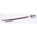 Prosser, a William IV 1822 pattern Naval sword, the blade marked "Prosser Maker to the King, Royal