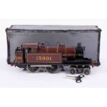 Clockwork O Gauge Bing for Bassett Lowke LMS 4-4-0 tank locomotive ( LMS on bunker sides and