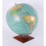 Phillips, a Challenge Table Globe, diameter 13.5".