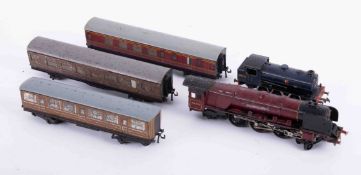 Collection of numerous OO Gauge, loose loco's including Hornby, also carriages etc together with a