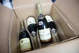 8 x bottles of Veuve Amiot, St Hilaire - St Florent - Demi Sec - Sparkling Loire, Method Champenois