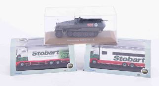 A collection of various diecast and other models including Atlas, Stobart etc.