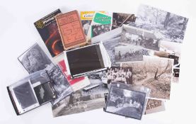 A collection of Victorian and later photograph negatives, glass plates, etc.