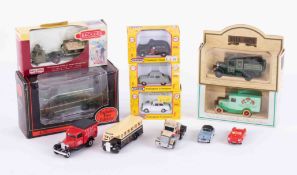 A collection of model cars including Corgi, Classix and Days Gone etc.