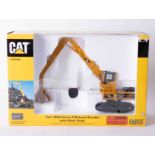 CAT 345B Series 2 Material Handler with Work Tools 1:50 scale, boxed.