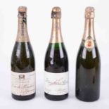 3 bottles of Vintage Champagne, 1. Marchand Freres 1959,