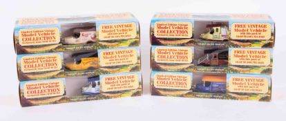 Six boxed limited edition Vintage Model Vehicle collection.