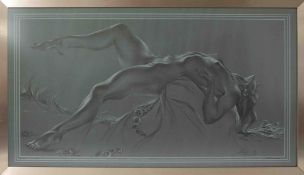 Anthony Brandt (1925-2009), 'Ecstasy' 2nd edition, No119 dated January 1961, 54cm x 100cm, framed