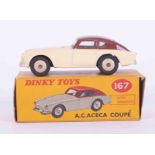 Dinky Toys, A.C.Aceca Coupe (with windows), 167, boxed.