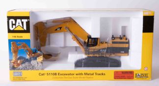 CAT 5110B Excavator with Tracks 1:50 scale, boxed.