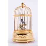 Reuge Music, Swiss bird cage music box, height 30cm.