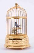 Reuge Music, Swiss bird cage music box, height 30cm.