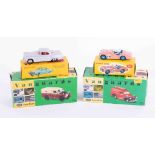 Collection of diecast and other models including replica Mettoy London Bus, replica Dinky Toys,