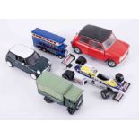 Collection of model cars including Corgi, Burago, Oxford Die-cast etc, approx 70.