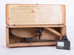 Youlten's rifle butt hyposcope with original box.