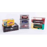 Collection of model cars including Van Guards, Lledo 'The Queen Mother Set', Maisto Sports Car