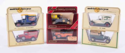 A collection of boxed model cars including Models Of Yesteryear, Lledo, approx 50.