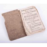 Aristotle's Complete Masterpiece in three parts, single book, dated 1751, distressed.