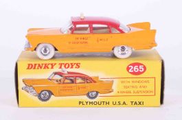 Dinky Toys, Plymouth U.S.A. Taxi, 265, boxed.