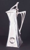 WMF, an Art Nouveau stylish water jug, height 23cm.