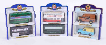 A collection of Oxford Diecast boxed model cars/buses, approx 47.