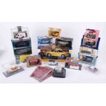 Collection of model cars including Days Gone, Lledo, Classic British Sports Cars, Jaguar