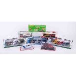 Small collection of model cars including Typhoo Vintage Van Collection, Lledo 'The Dandy',