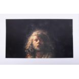 Open print Robert Lenkiewicz, self portrait, Project 10, un-framed.