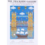 Brian Pollard, a Poster 'Trackside Gallery The Mayflower at Tower Bridge' numbered