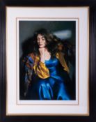 Robert Lenkiewicz (1941-2002), 'Karen Seated' signed limited edition print 10/475, 49cm