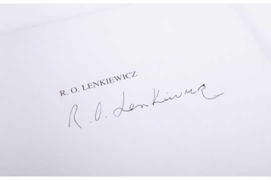 Robert Lenkiewicz single volume, signed, published by White Lane Press 1997. - Image 2 of 2