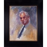 Robert Lenkiewicz (1941-2002), 'Mr Avery', oil on canvas, signed and inscribed on reverse, 'A J