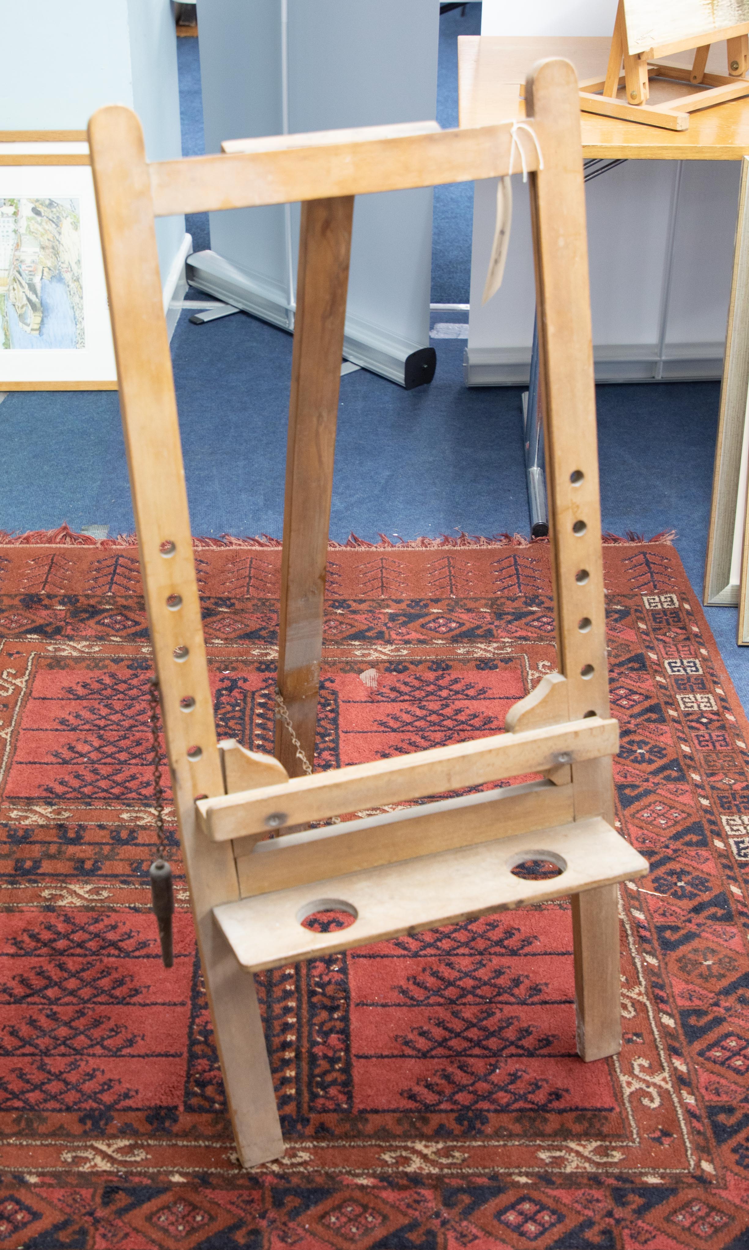 Three various artists easels, the tallest 192cm, (3). - Image 2 of 3