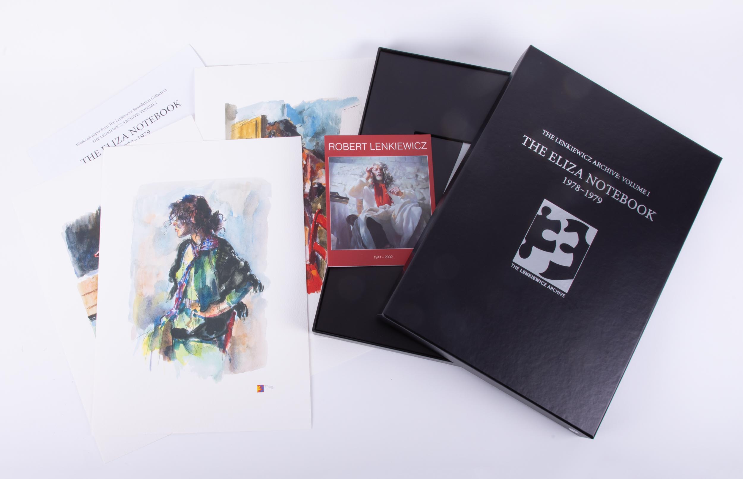 The Lenkiewicz Archive, volume 1, the Eliza Notebook, containing four illustrations, published by