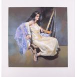 Robert Lenkiewicz (1941-2002), Esther Seated, signed edition print, 26/475, un-framed and not