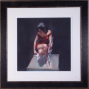 Robert Lenkiewicz (1941-2002) signed edition print 'Study of Esther' number 76/259.