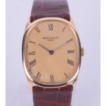 Patek Philippe, an 18ct wristwatch with certificate, reference number 3546, movement 1211098,