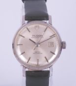 Tudor, a ladies stainless steel Princess-Date wristwatch, circa 1981, the dial marked Rotor Self