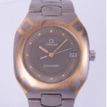 Omega, Seamaster wristwatch, the backplate marked Titanium Quartz. Condition reports are offered