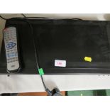 DVD player with remote