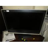 Panasonic Viera 26 inch LCD television with remote and manual.