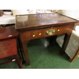 GEORGIAN MAHOGANY DRAUGHTSMAN OR ARCHITECTS TABLE (AF) MEASUREMENTS- 92 CM IN WIDTH , 122 CM WITH