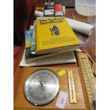 SMALL SELECTION OF BOOKS AND ACCESSORIES CONCERNING SAILING AND BOATING