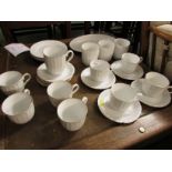 SMALL QUANTITY OF HARMONY WHITE GOLD CHINA WARE