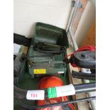 ATCO-QUALCAST ELECTRIC CYLINDER LAWN MOWER WITH GRASS BOX