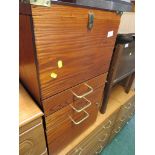 STAINED WOODEN OFFICE UNIT