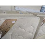 SHAKESPEARE BEDS CLEOPATRA SINGLE STORAGE DIVAN BED WITH UPHOLSTERED HEADBOARD