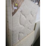 SHAKESPEARE BEDS CLEOPATRA SINGLE STORAGE DIVAN BED WITH UPHOLSTERED HEADBOARD